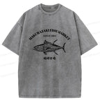 Ukiyo-e Style Unisex Cotton T-Shirt Best Seller