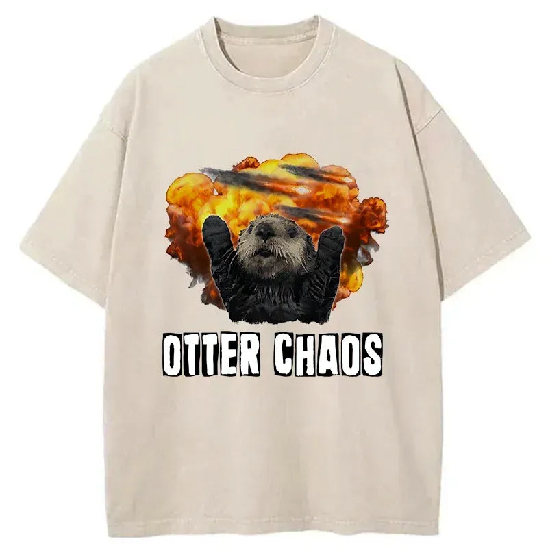 funny Kyoto lion tee for daily wear