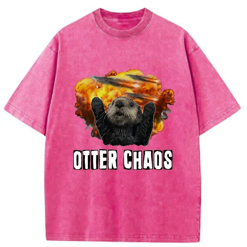 funny Kyoto lion tee for daily wear