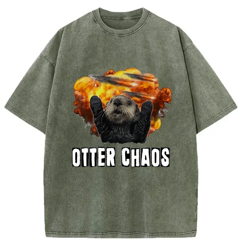 funny Kyoto lion tee for daily wear