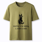 Kyoto-Lion Meme Late Cat Vibe Classic T-Shirt