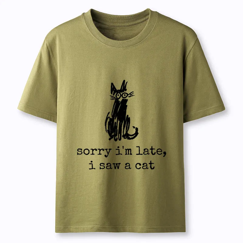 Kyoto-Lion Meme Late Cat Vibe Classic T-Shirt