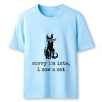Kyoto-Lion Meme Late Cat Vibe Classic T-Shirt