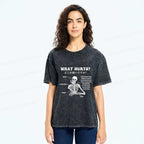 Kyoto-Lion A Skeleton In Pain Washed T-Shirt