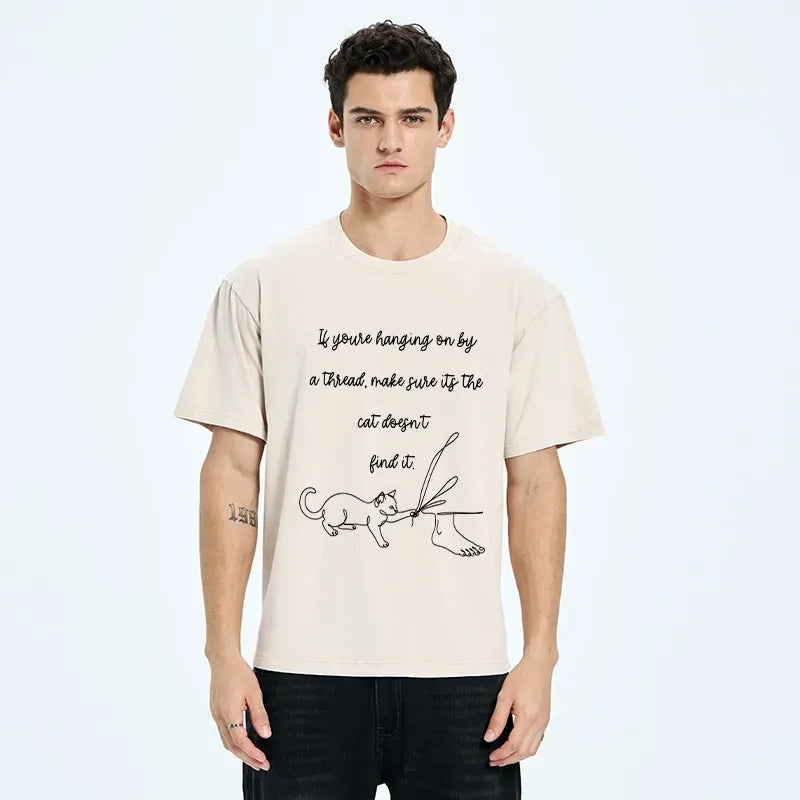 Japanese Cat T-Shirt for Daily Wear