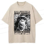 Trending funny monkey t-shirt for summer