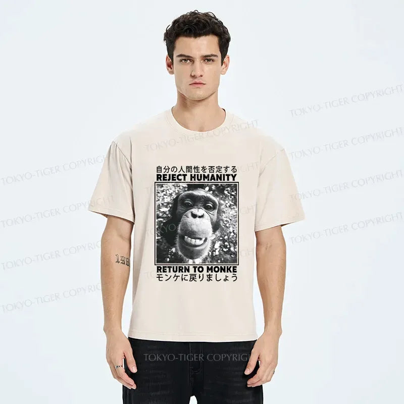 Trending funny monkey t-shirt for summer