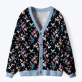 Kyoto-Lion Birds and Blooms Cardigan for Casual