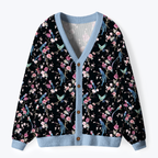 Kyoto-Lion Birds and Blooms Cardigan for Casual