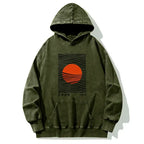 Sun Washed Kyoto Art Hoodie Free Shipping