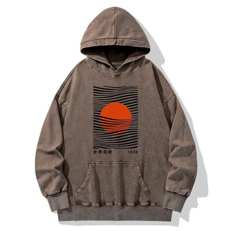 Sun Washed Kyoto Art Hoodie Free Shipping