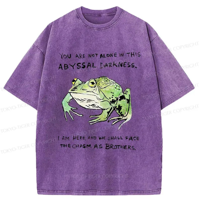 vintage washed tee for daily wear