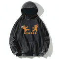 Kyoto-Lion Gingerbread Ninja Washed Hoodie