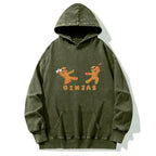 Washed Kyoto Lion Hoodie on Sale