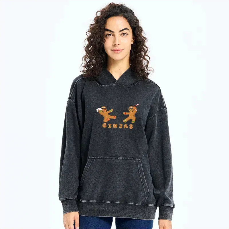 Unisex Gingerbread Hoodie for Daily Wear