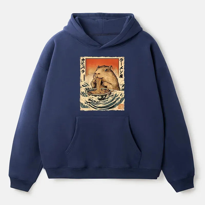 Trendy Kyoto-Lion Hoodie for Streetwear