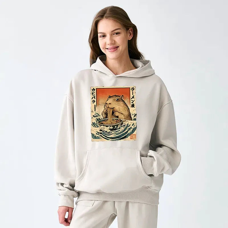 Trendy Kyoto-Lion Hoodie for Streetwear
