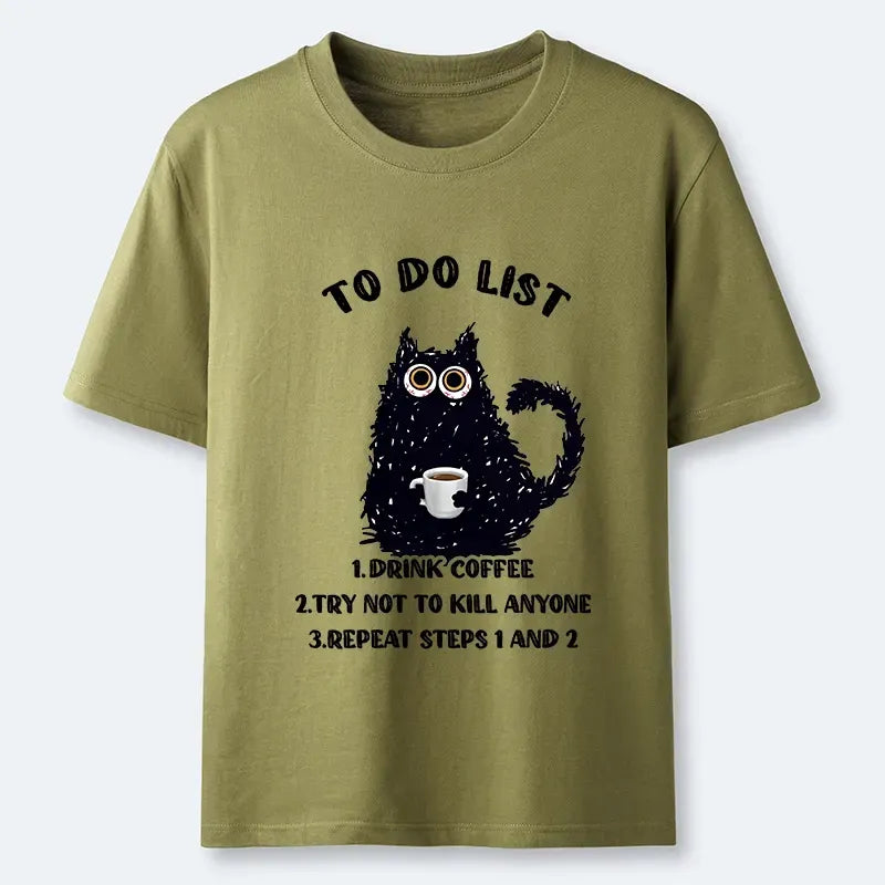 Daily Coffee Routine Funny Gift for Him
