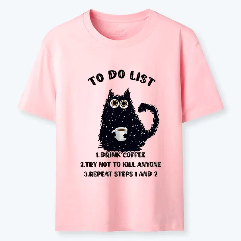 Kyoto-Lion Funny Meme Daily Coffee Routine Classic T-Shirt