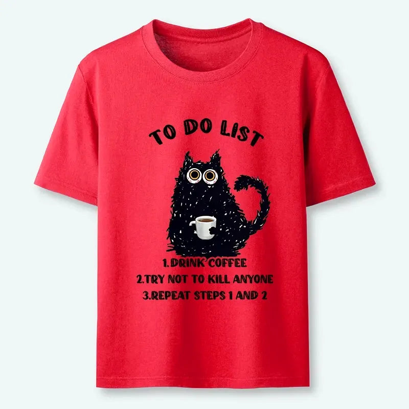 Japanese Kyoto Lion Coffee Routine Tee