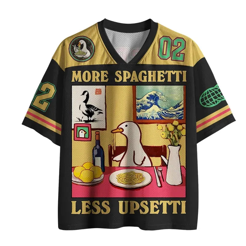 Breathable Mesh Jersey for Summer Vacation