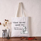 Japanese funny tote bag for everyday use
