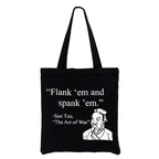 The Art of War canvas tote bag gift idea