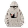 Soft Unisex Black Cat Hoodie for Everyday Wear