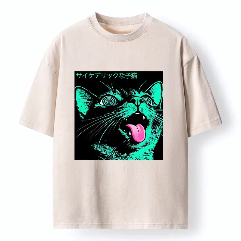 Unisex Cotton T-Shirt with Japanese Art for Daily Wear