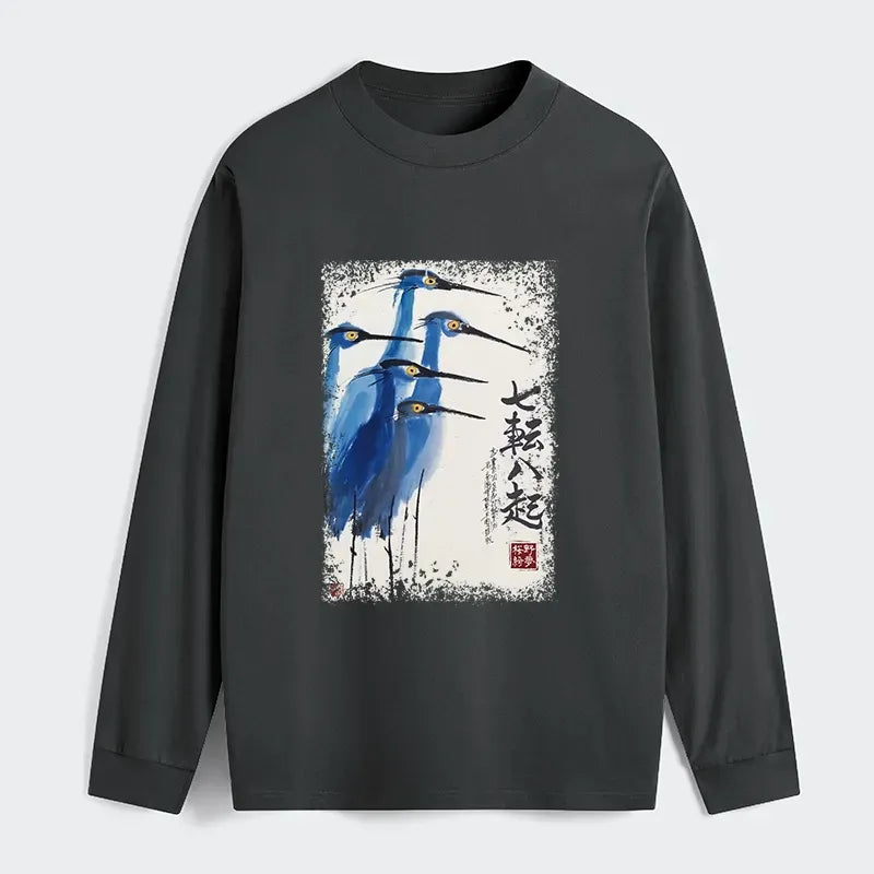 Unisex Cotton Long Sleeve on Sale