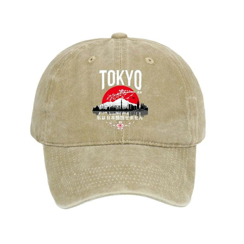 Japanese Washed Cap for Daily Wear