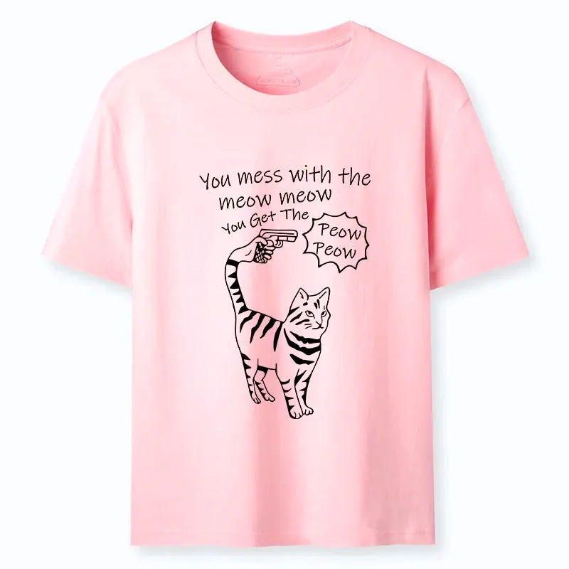 Funny Cat T-Shirt for Gift Idea