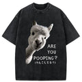 Kyoto Lion Washed T-Shirt for Streetwear