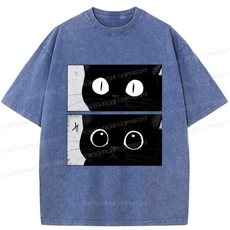 Cute Cat T-Shirt for Summer Street Style