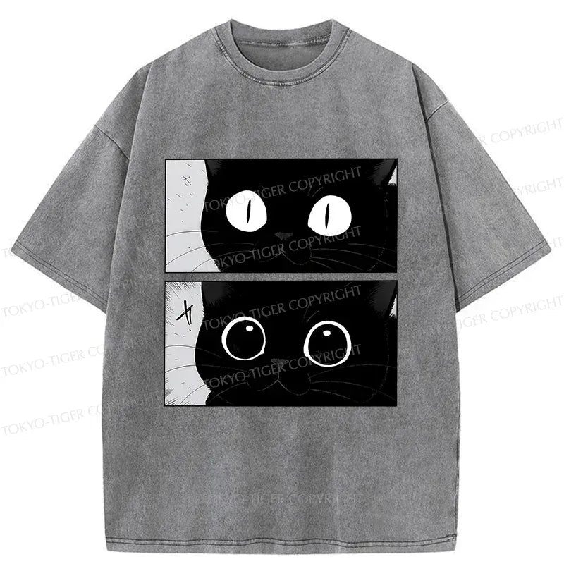 Cute Cat T-Shirt for Summer Street Style