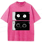 Cute Cat T-Shirt for Summer Street Style