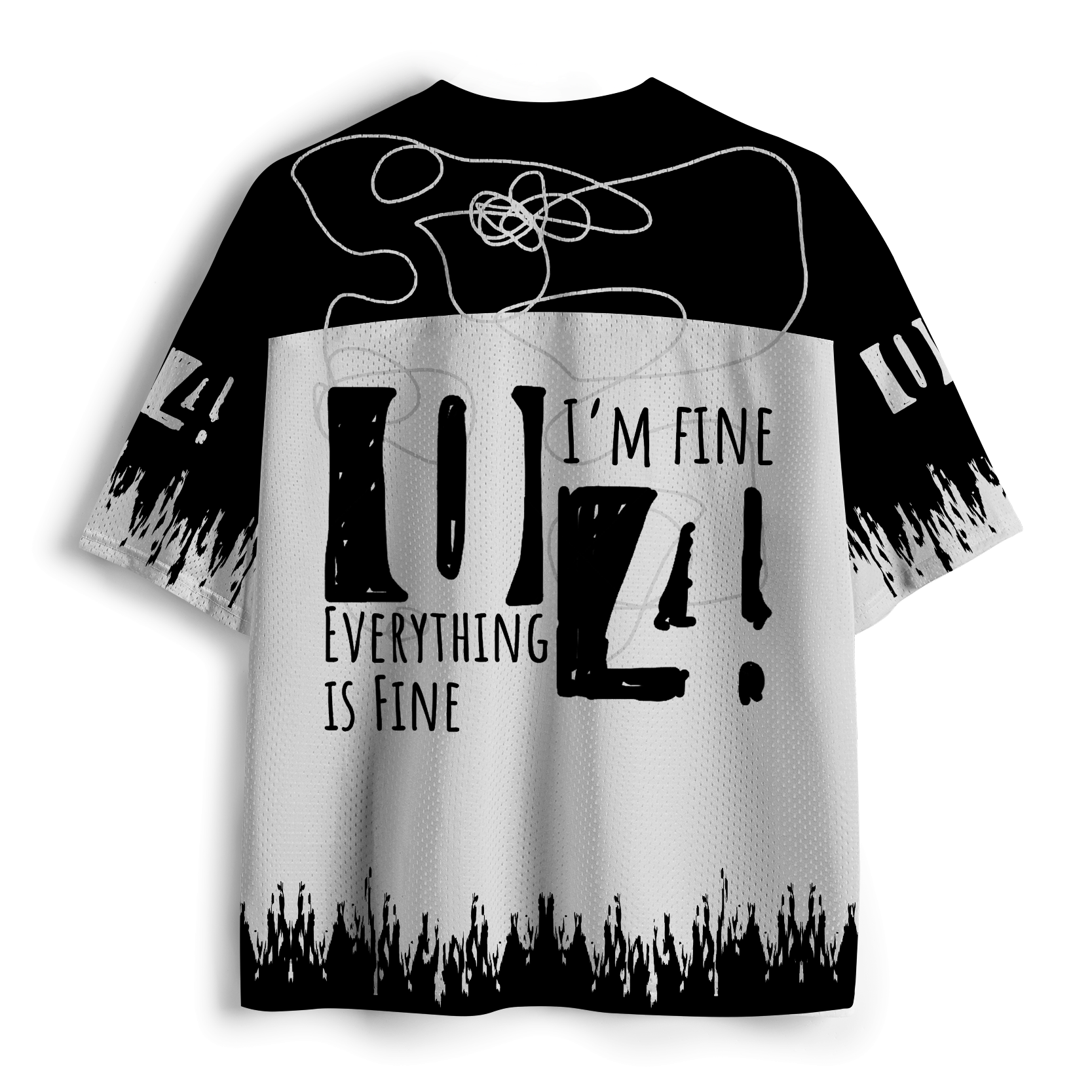 Breathable Unisex Mesh Jersey for Sports