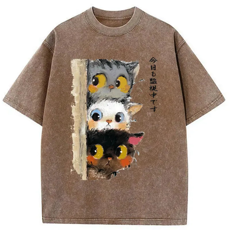 washed unisex cotton t-shirt comfortable