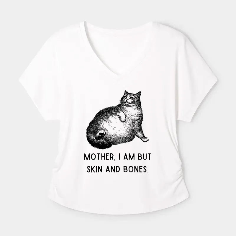 Japanese Vintage Cat T-Shirt for Women