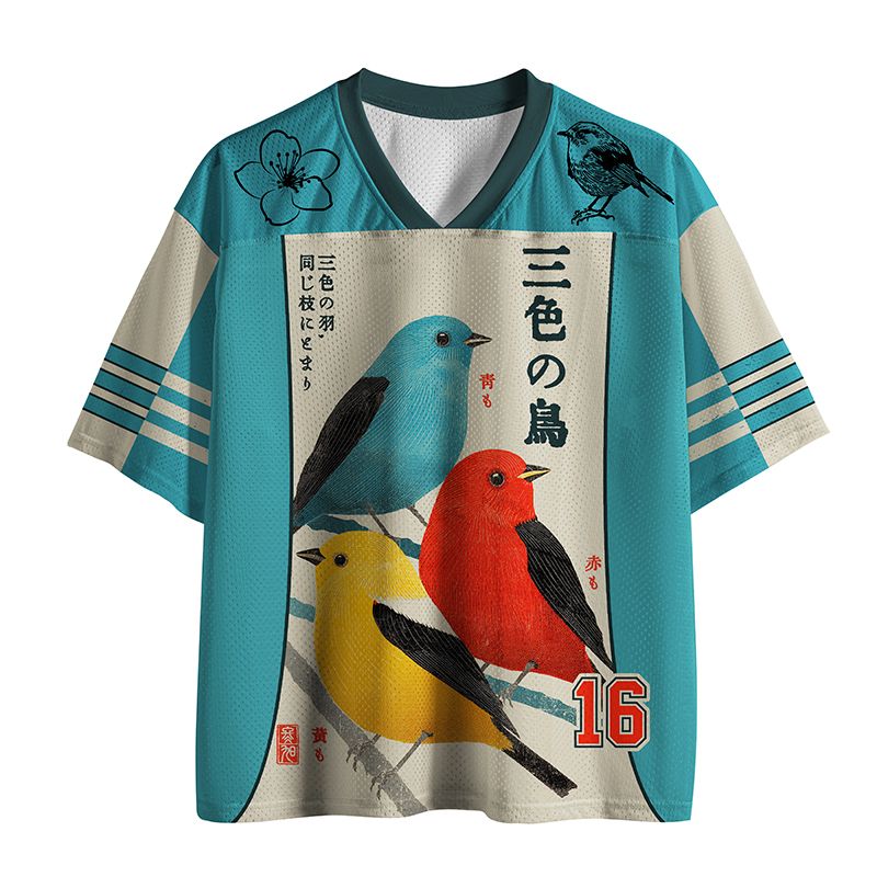 Japanese Mesh Jersey for Summer Vacation