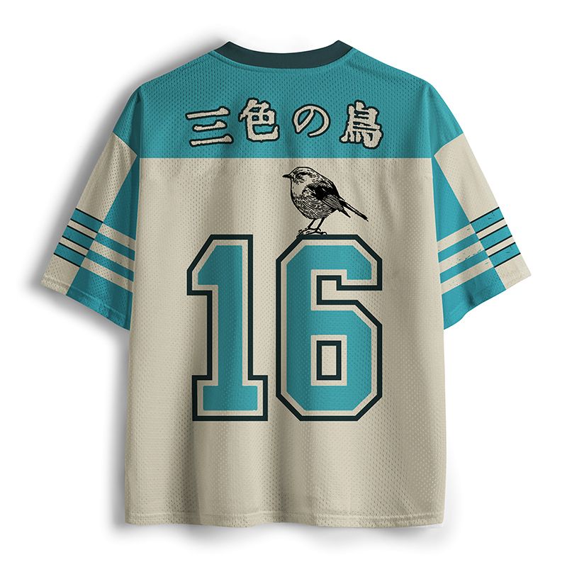 Japanese Mesh Jersey for Summer Vacation