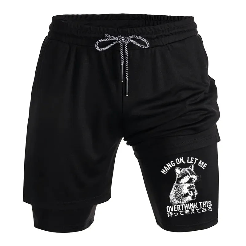 Raccoon Training Shorts for Everyday Wear