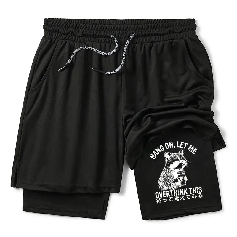 Kyoto Lion Overthink Raccoon Shorts Gift Idea