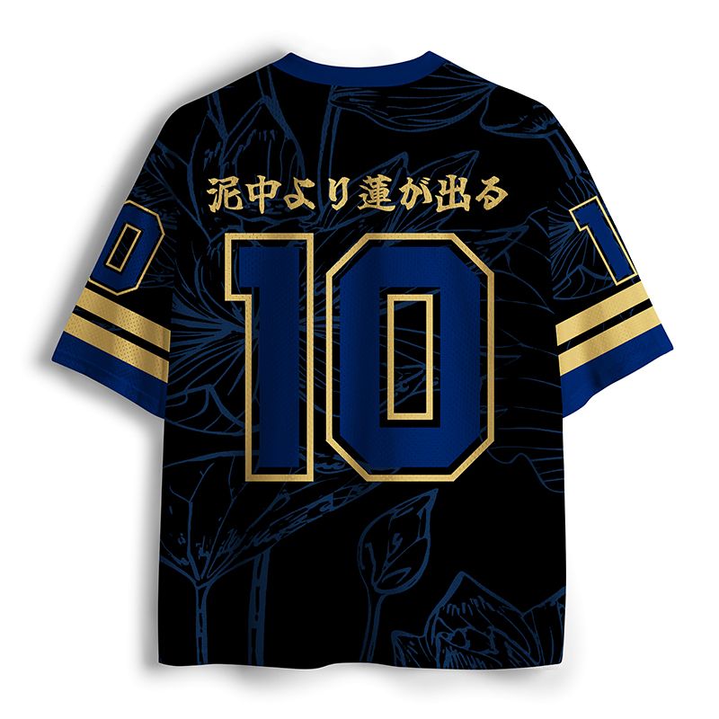 Kyoto Lion Mesh Jersey for Streetwear