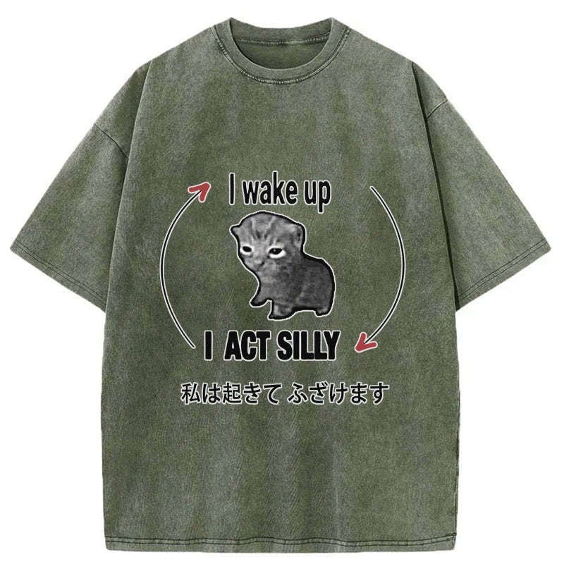 Kyoto Lion Japanese washed t-shirt