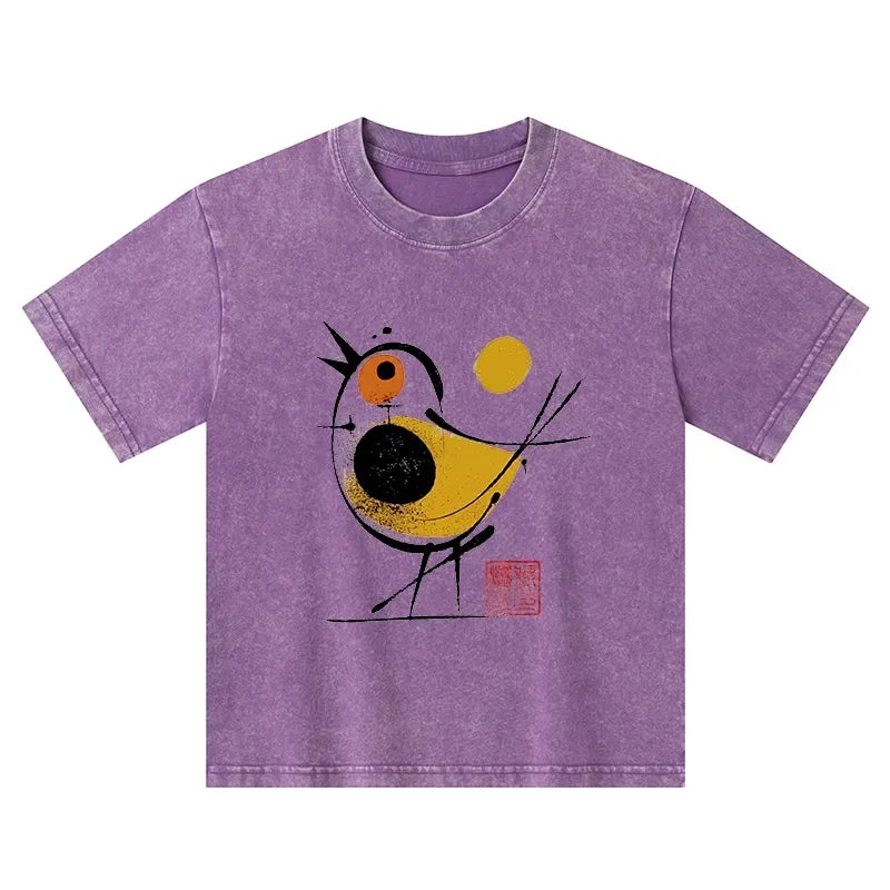 Kids Unisex Cotton T-Shirt for Daily Wear