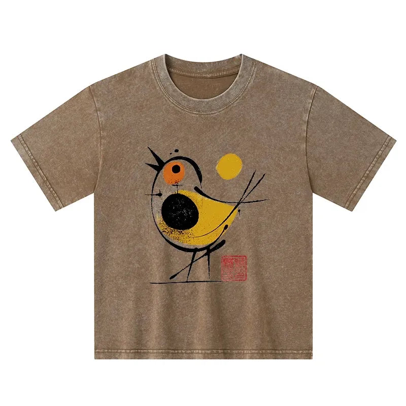 Kids Unisex Cotton T-Shirt for Daily Wear