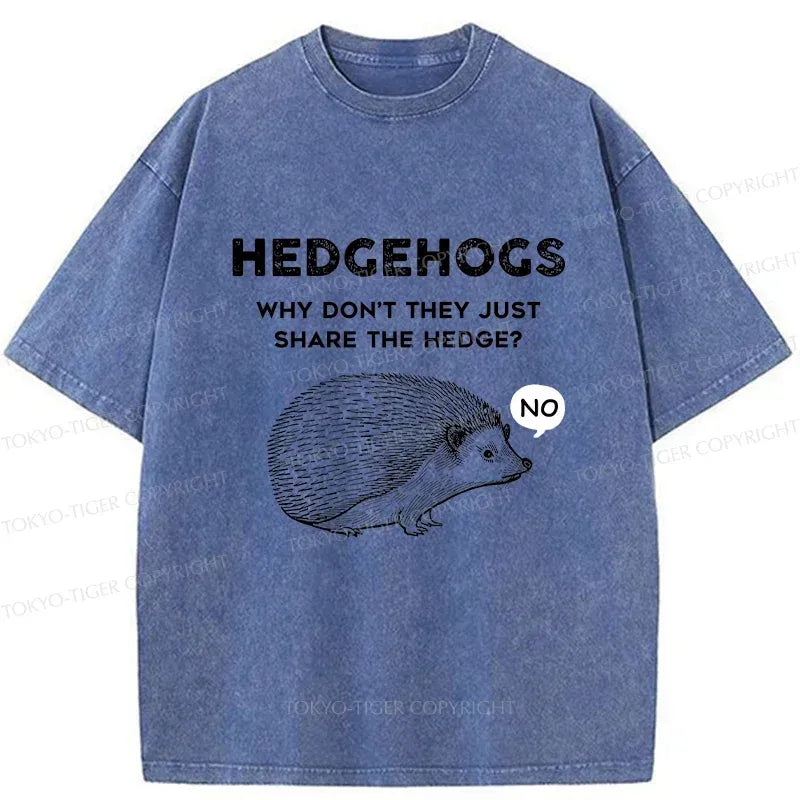 Funny Japanese Washed T-Shirt for Streetwear
