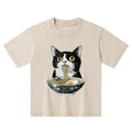 Washed Japanese Streetwear Kids Top