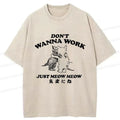 Unisex Cat T-Shirt for Vacation Gift